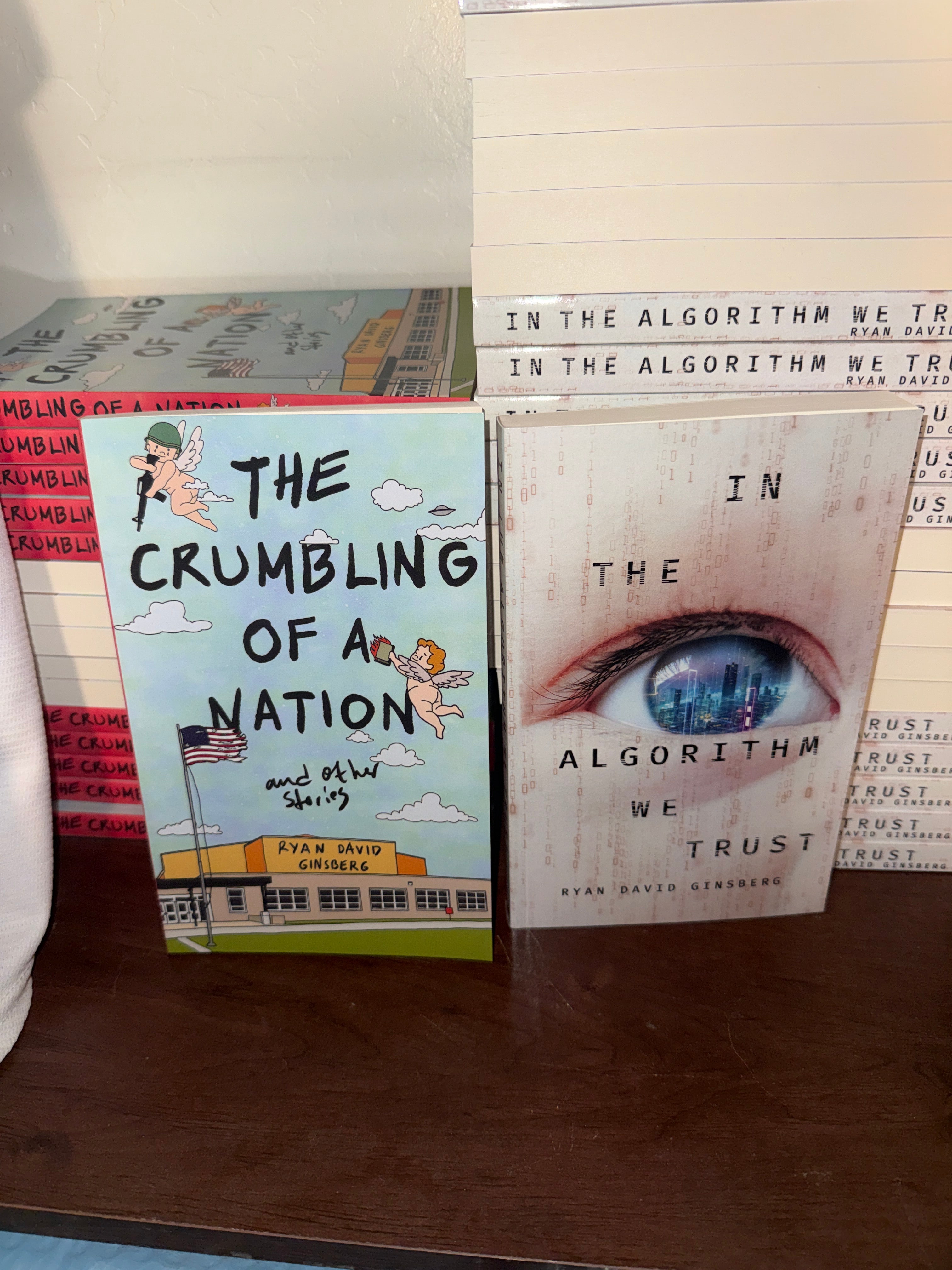DUO PACK: In the Algorithm We Trust + The Crumbling of a Nation (BOTH SIGNED)